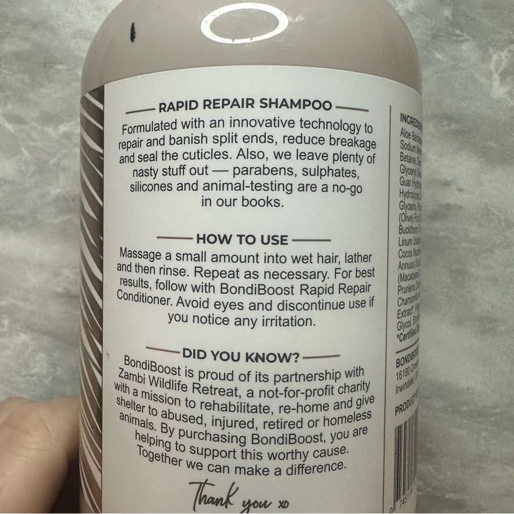Bondi Boosr‎ Rapid Repair Shampoo